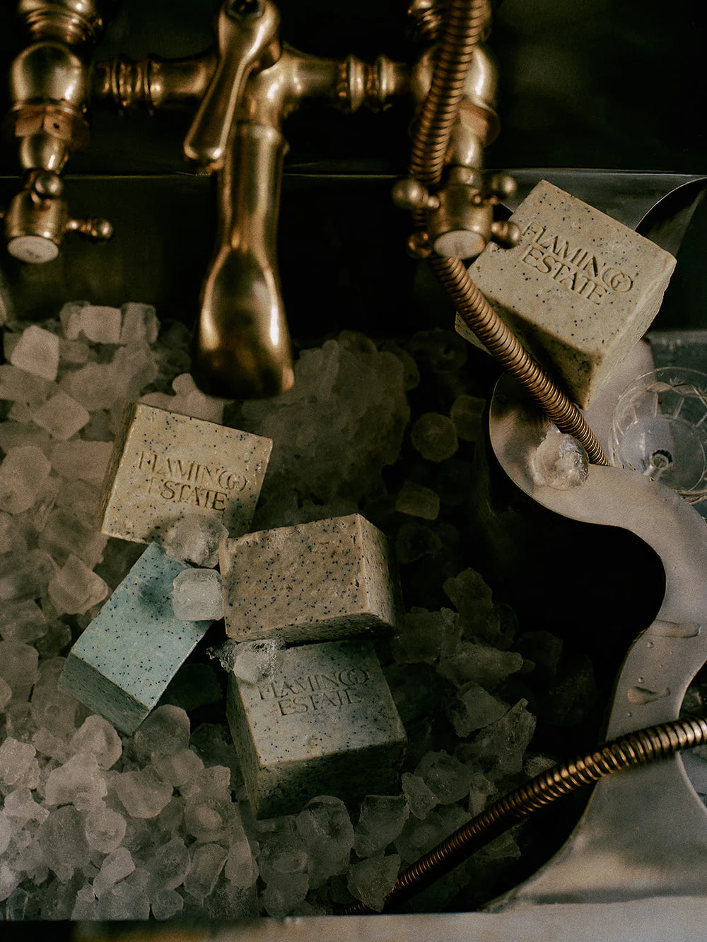 Exfoliating Peppermint Soap Brick