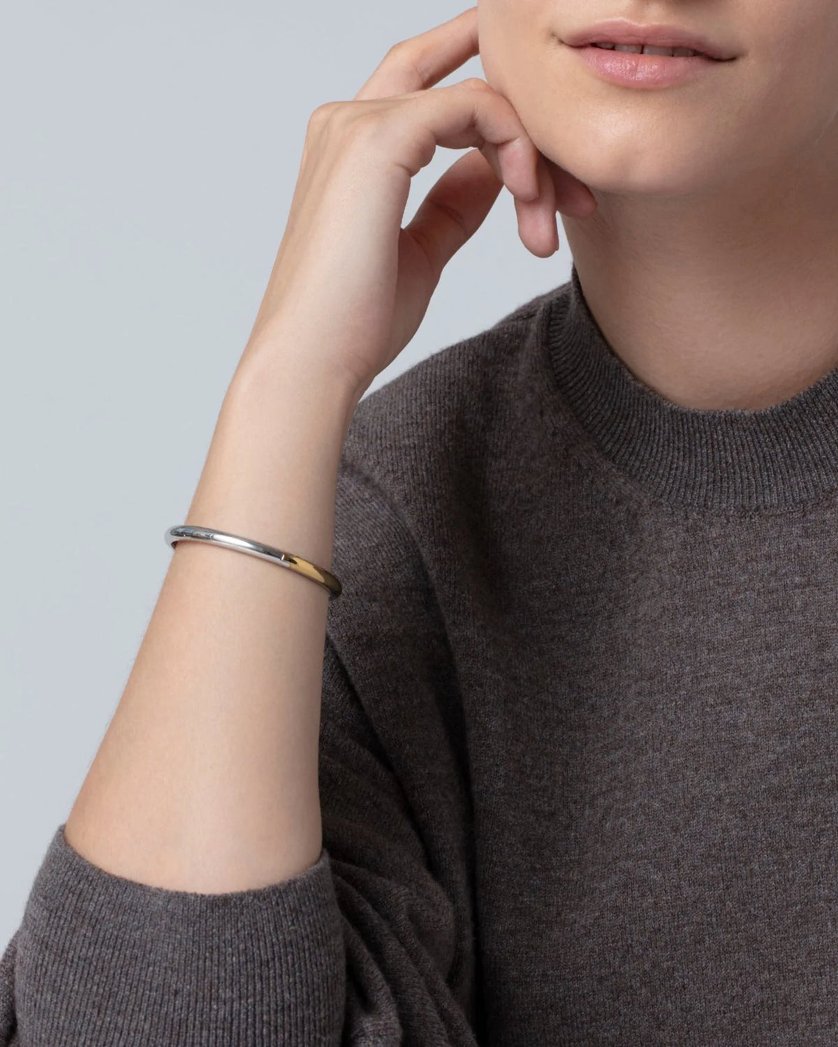 Remi Bangle in Two-Tone