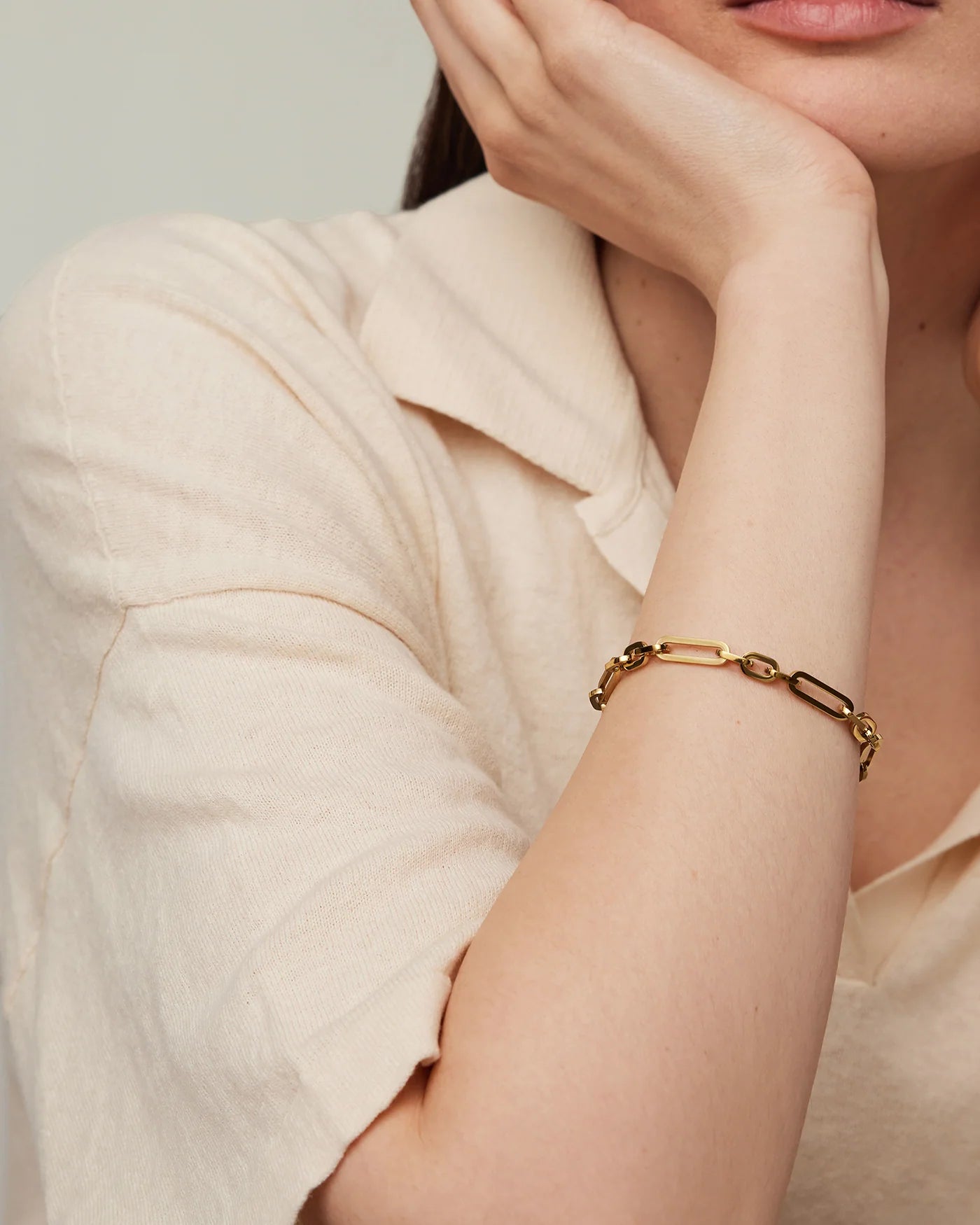 Mercer Bracelet in Gold