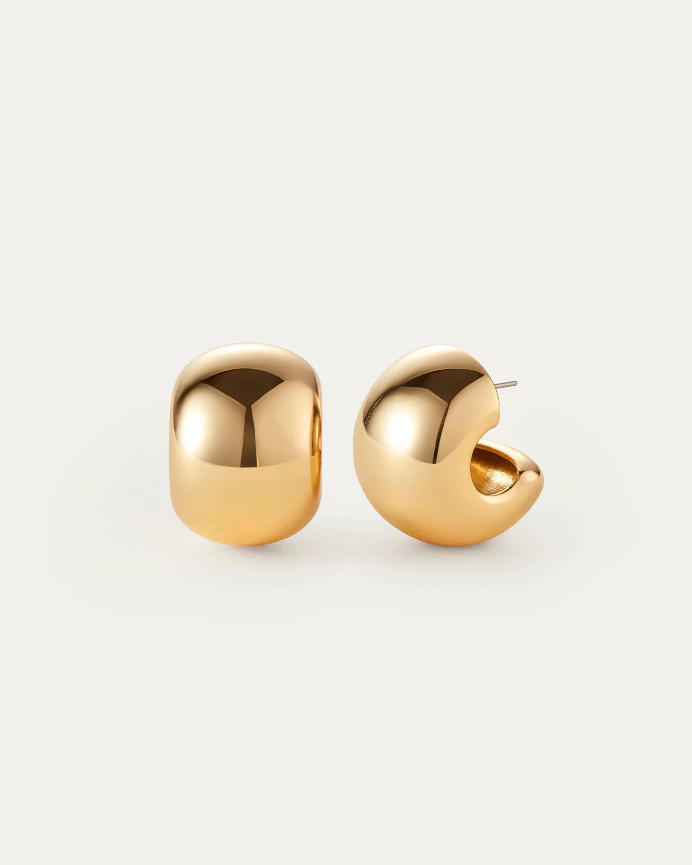 Gemma Hoop Earrings in Gold
