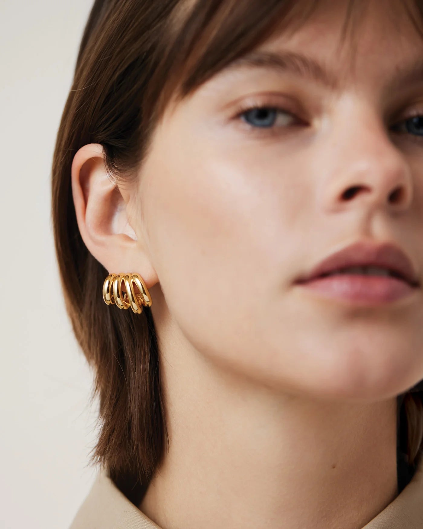 Monroe Earrings in Gold