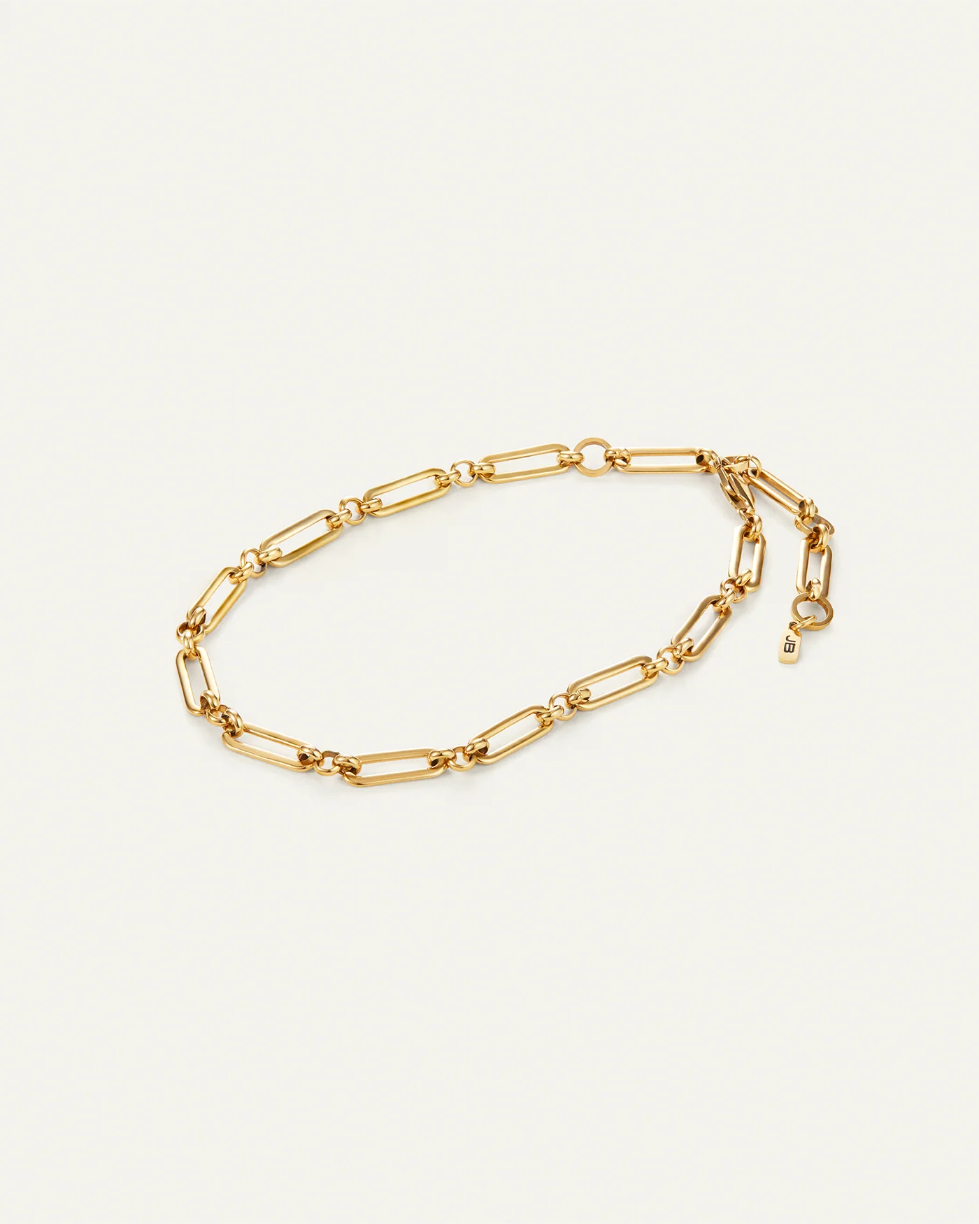 Slim Mercer Anklet in Gold