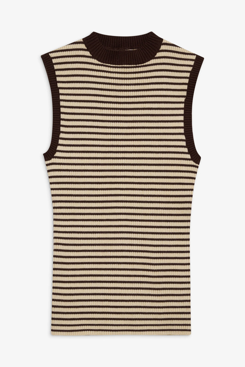 Mila Sleeveless Knit Sweater