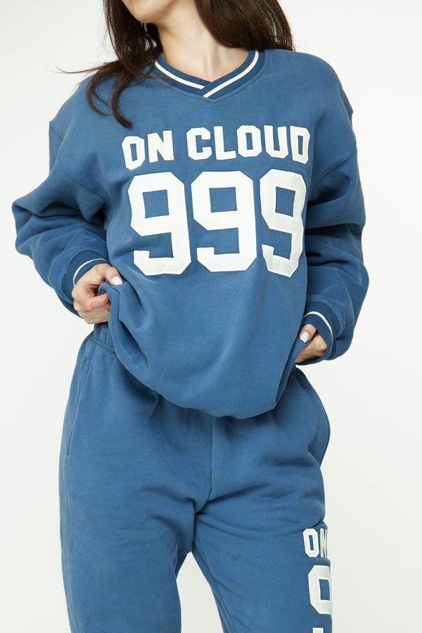 On Cloud Nine V-Neck Sweatshirt