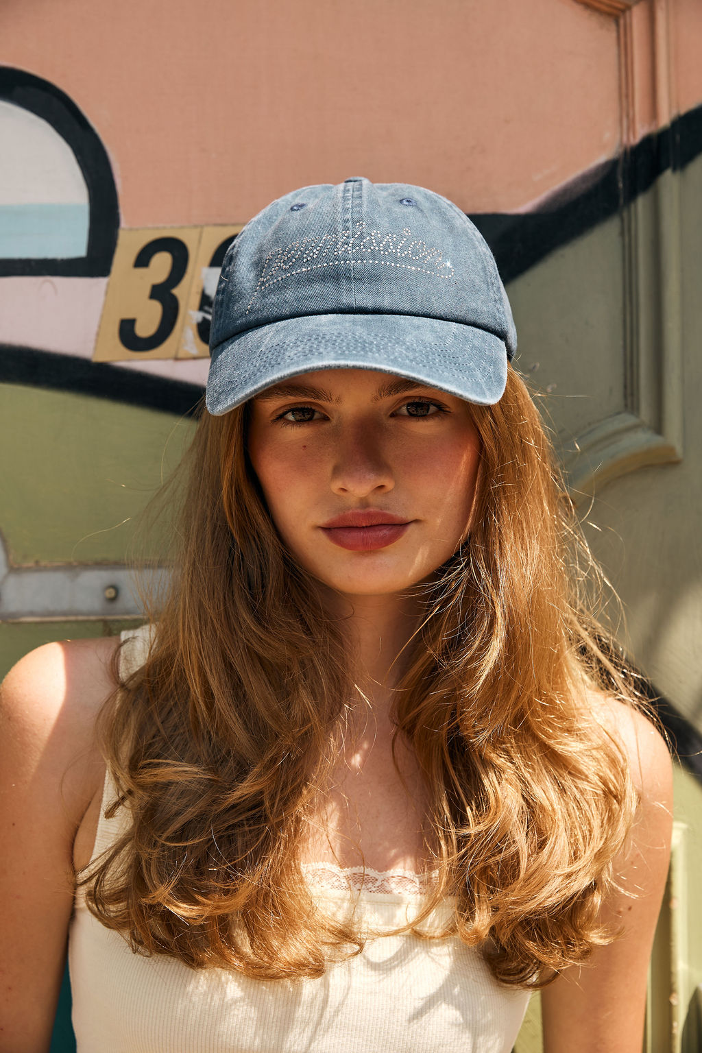 Y2K Rhinestone Hat