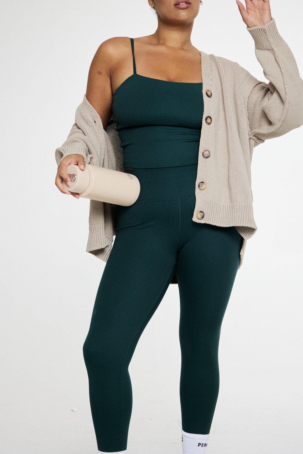 Rib High Rise Legging