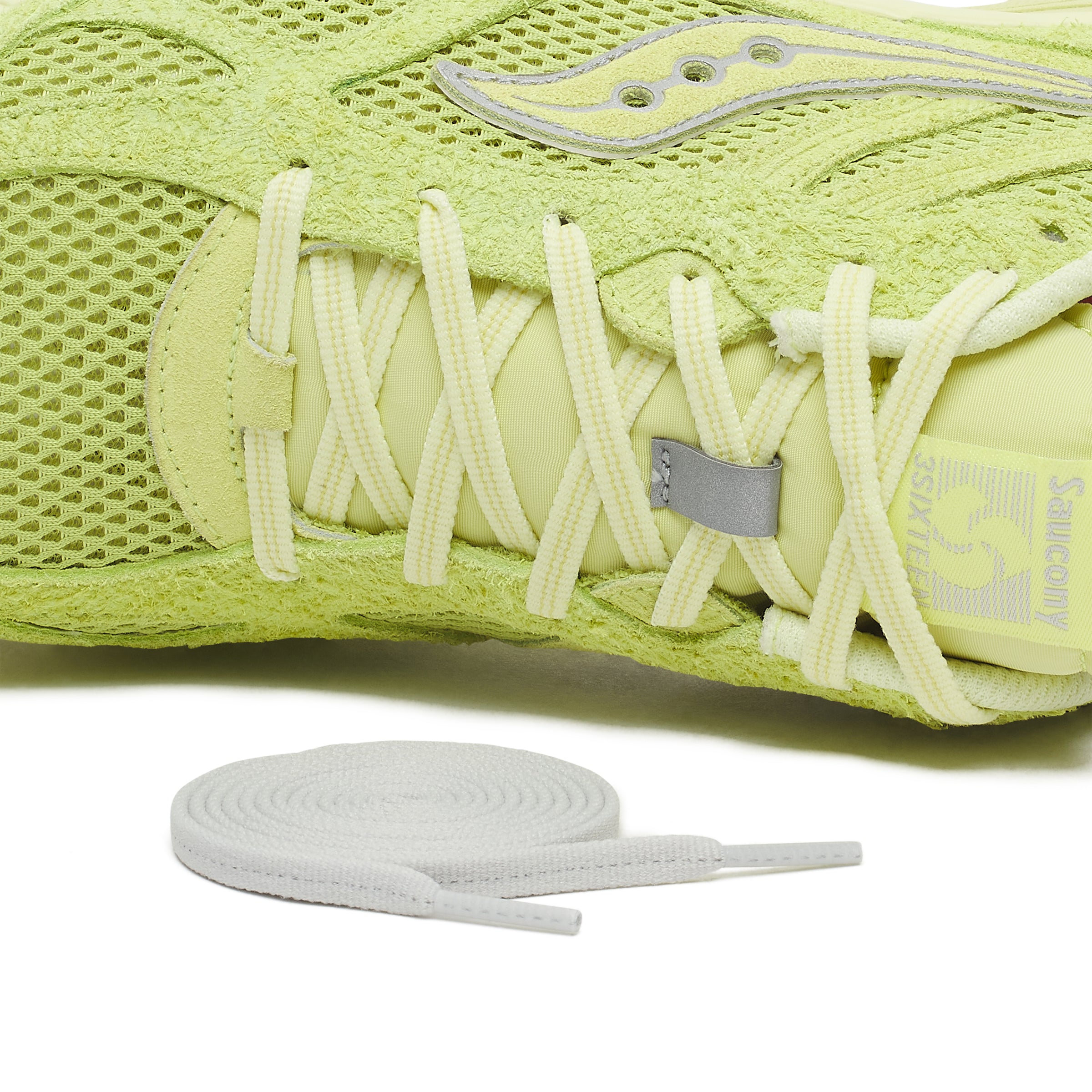 3sixteen x Saucony Guide v7.3s in Lime
