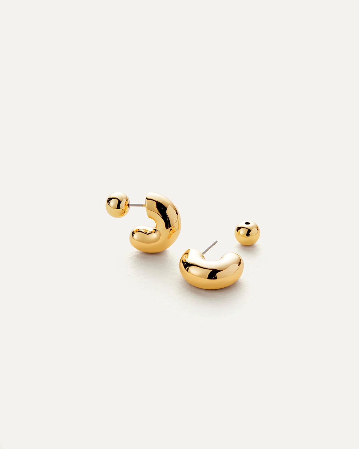 Tome Hoops Small in Gold