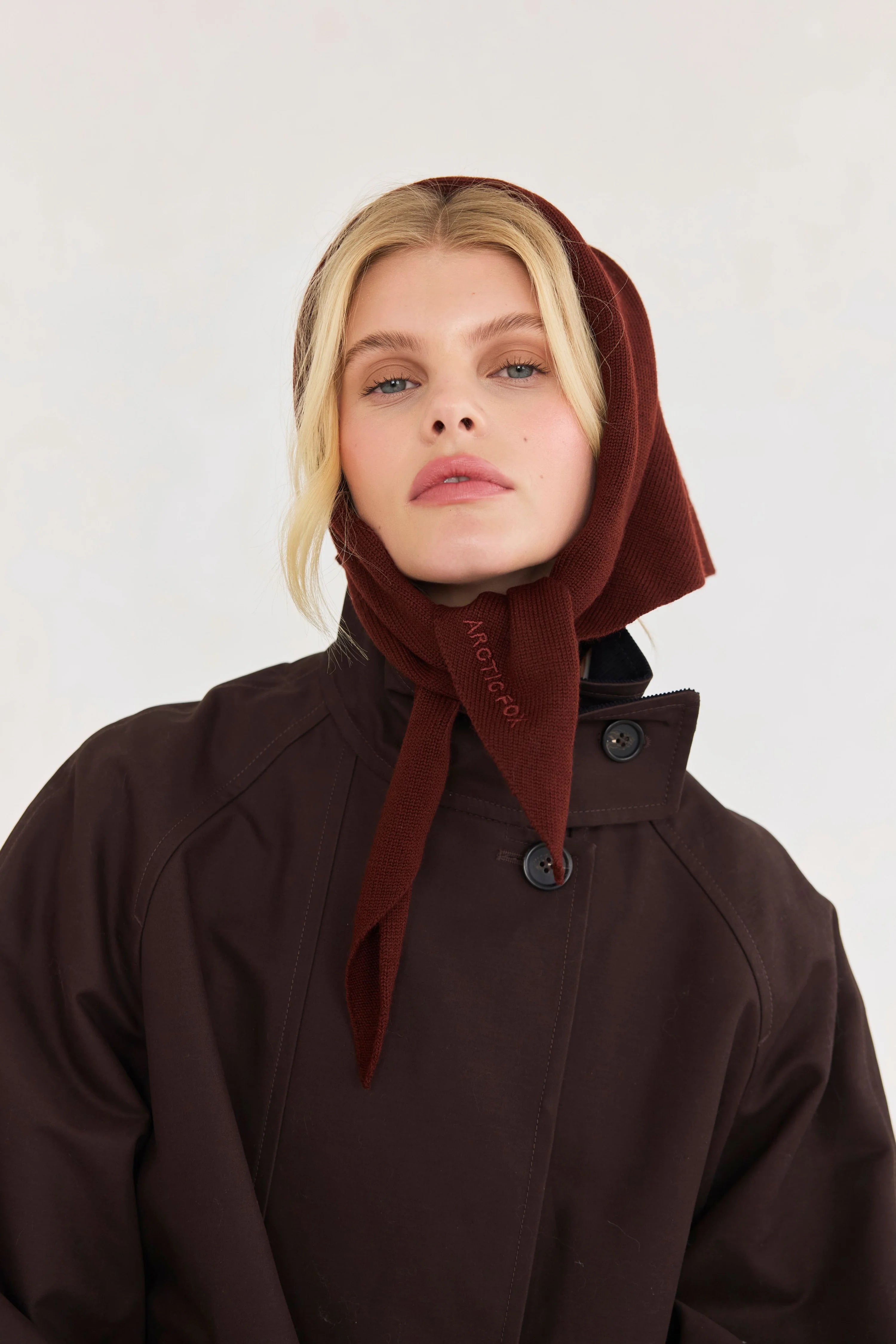 Merino Wool Triangle Scarf