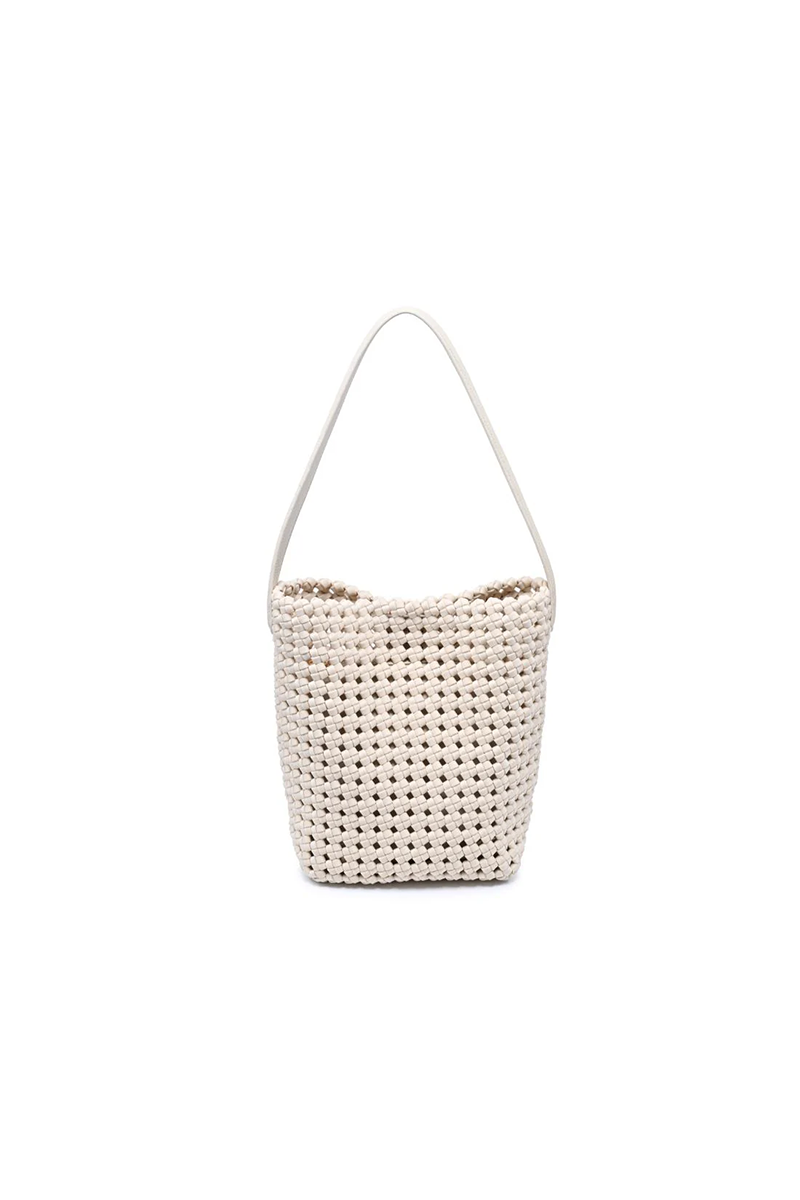 Gaia Shoulder Bag in Cream