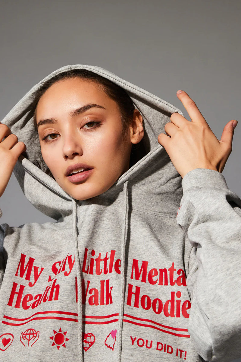 Mental Health Walk Fitted Hoodie