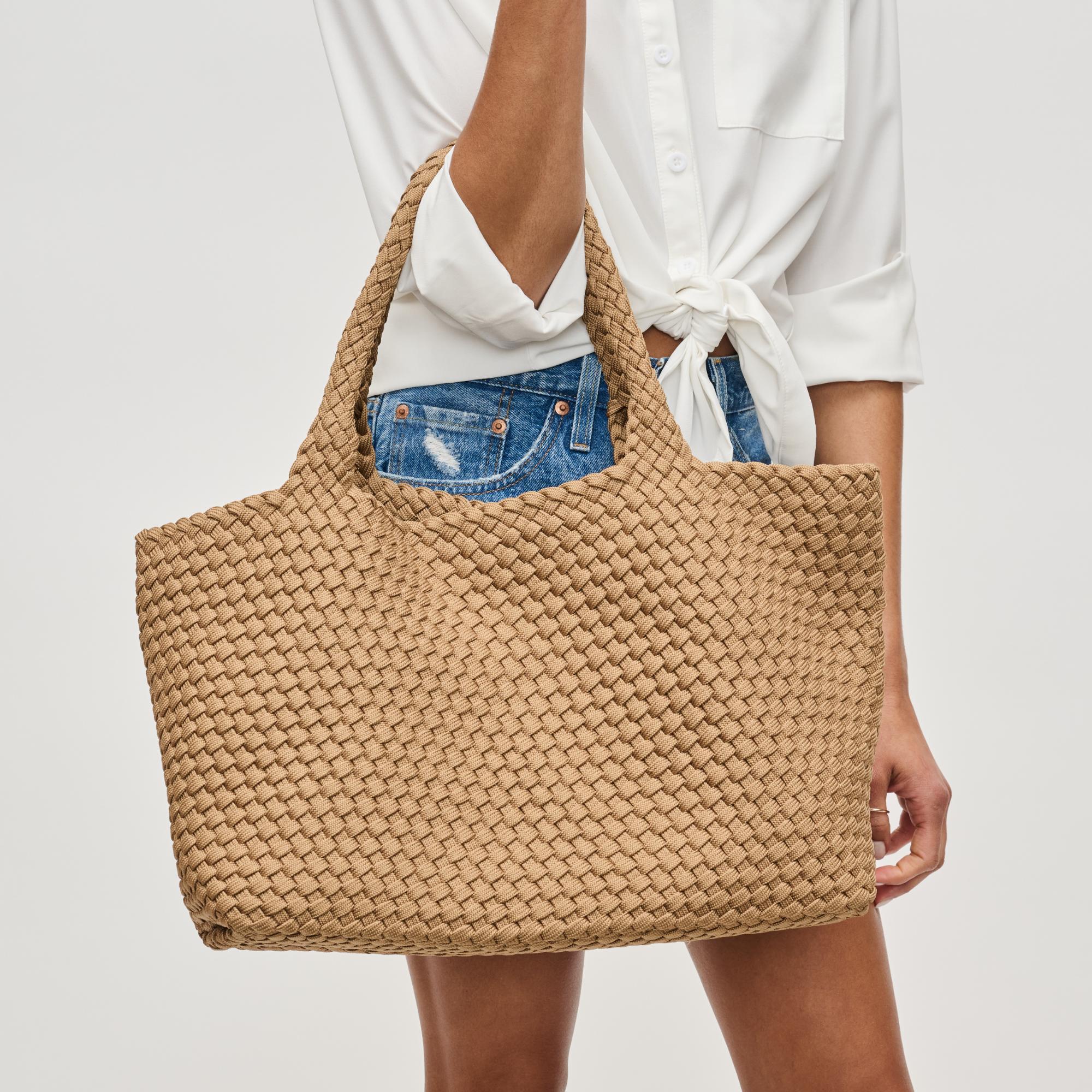 Sky's The Limit Large Tote in Nude