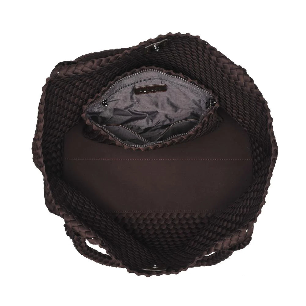 Sky's The Limit Large Crossbody in Chocolate