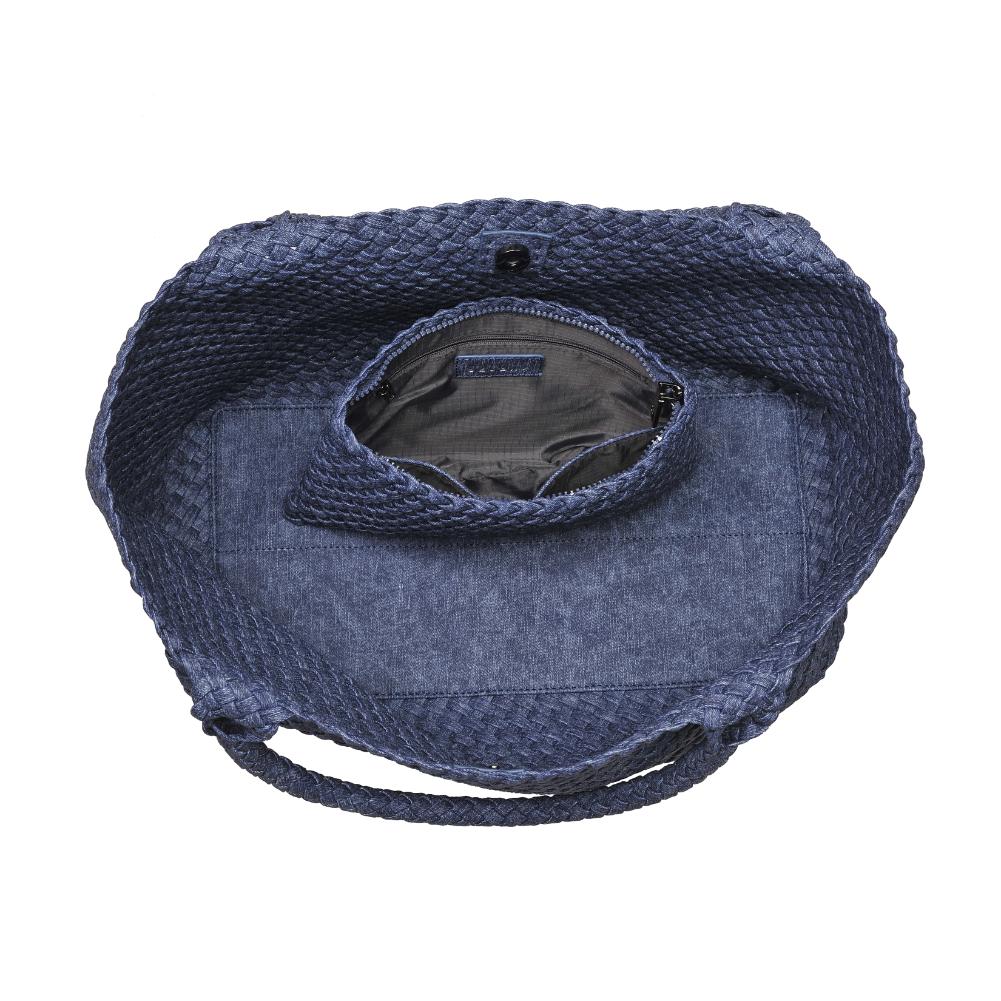 Sky's The Limit Large Crossbody in Dark Denim