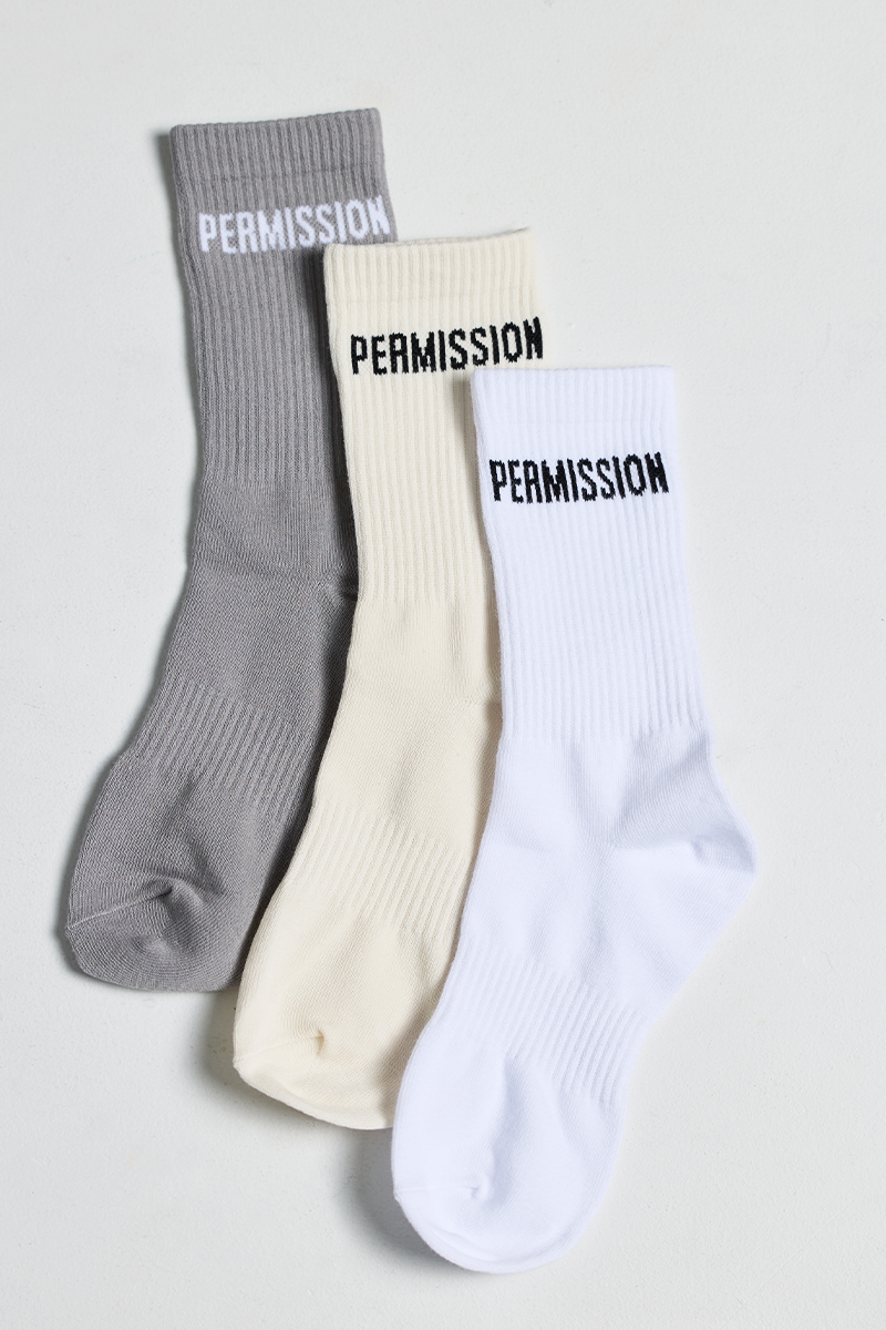 Crew Sock Tonal Trio