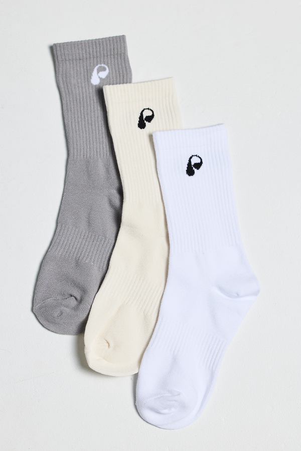 Crew Sock Tonal Trio