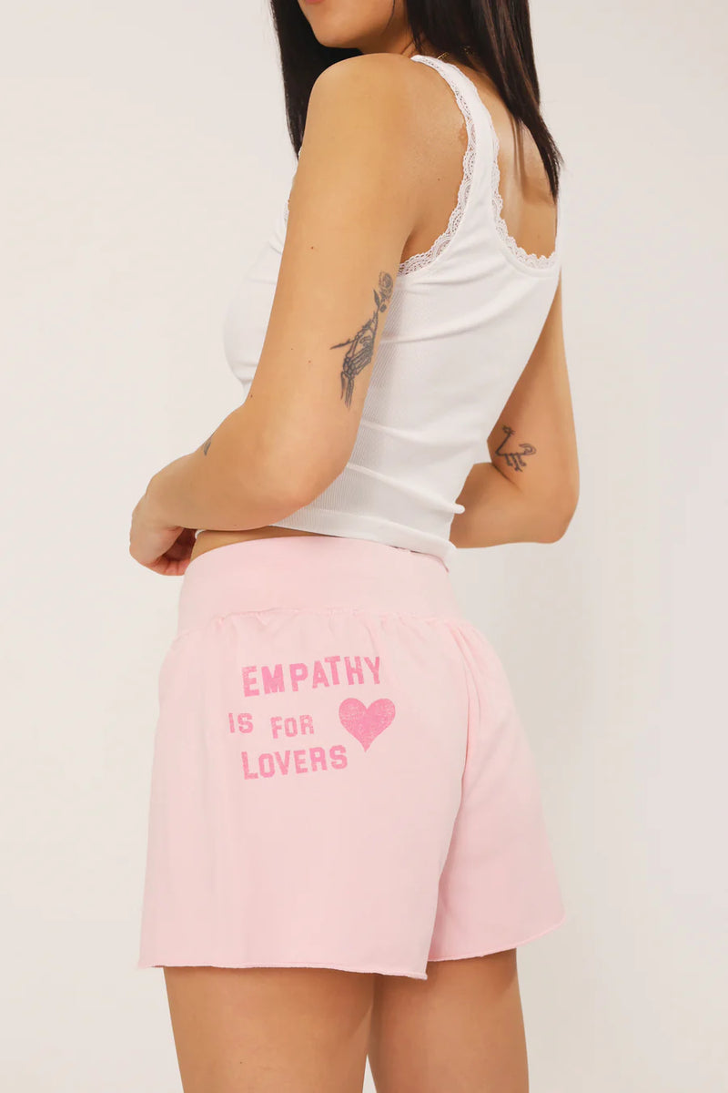 Empathy Is For Lovers Midrise Sweatshorts