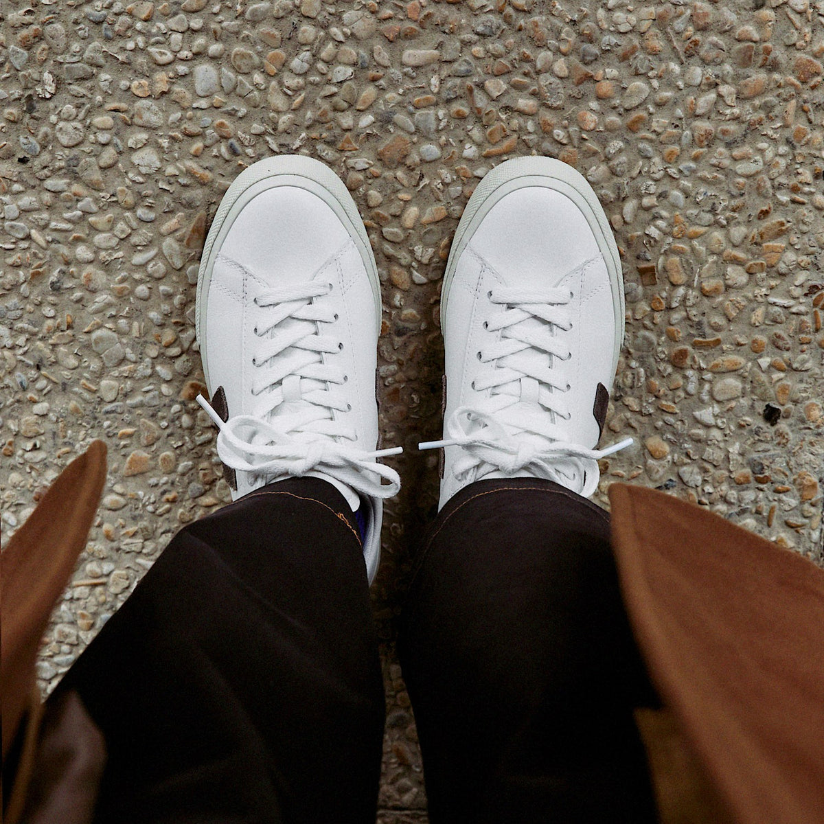 Campo Sneaker White Camel Wild Country