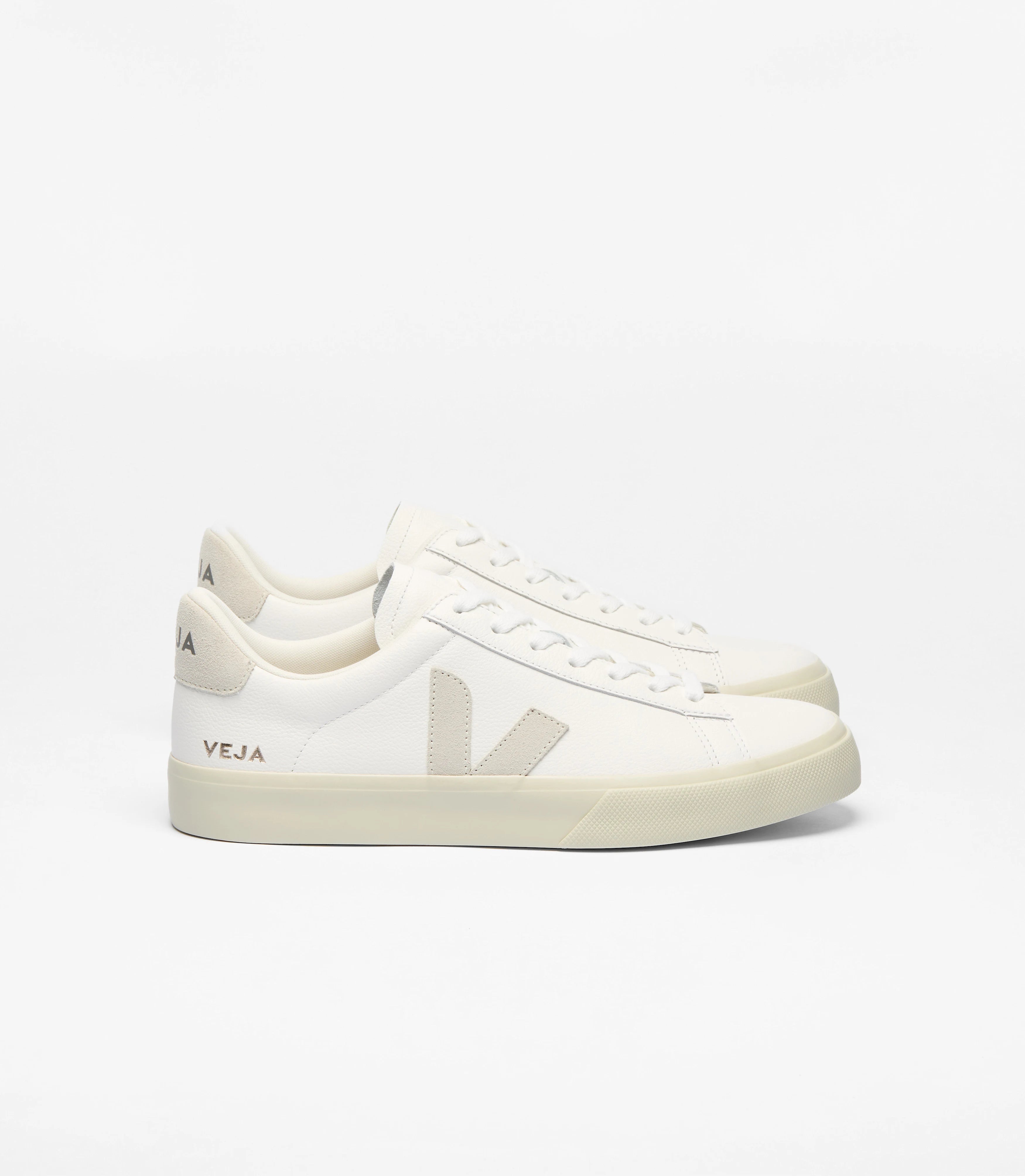 Campo Sneaker Extra White Natural Suede