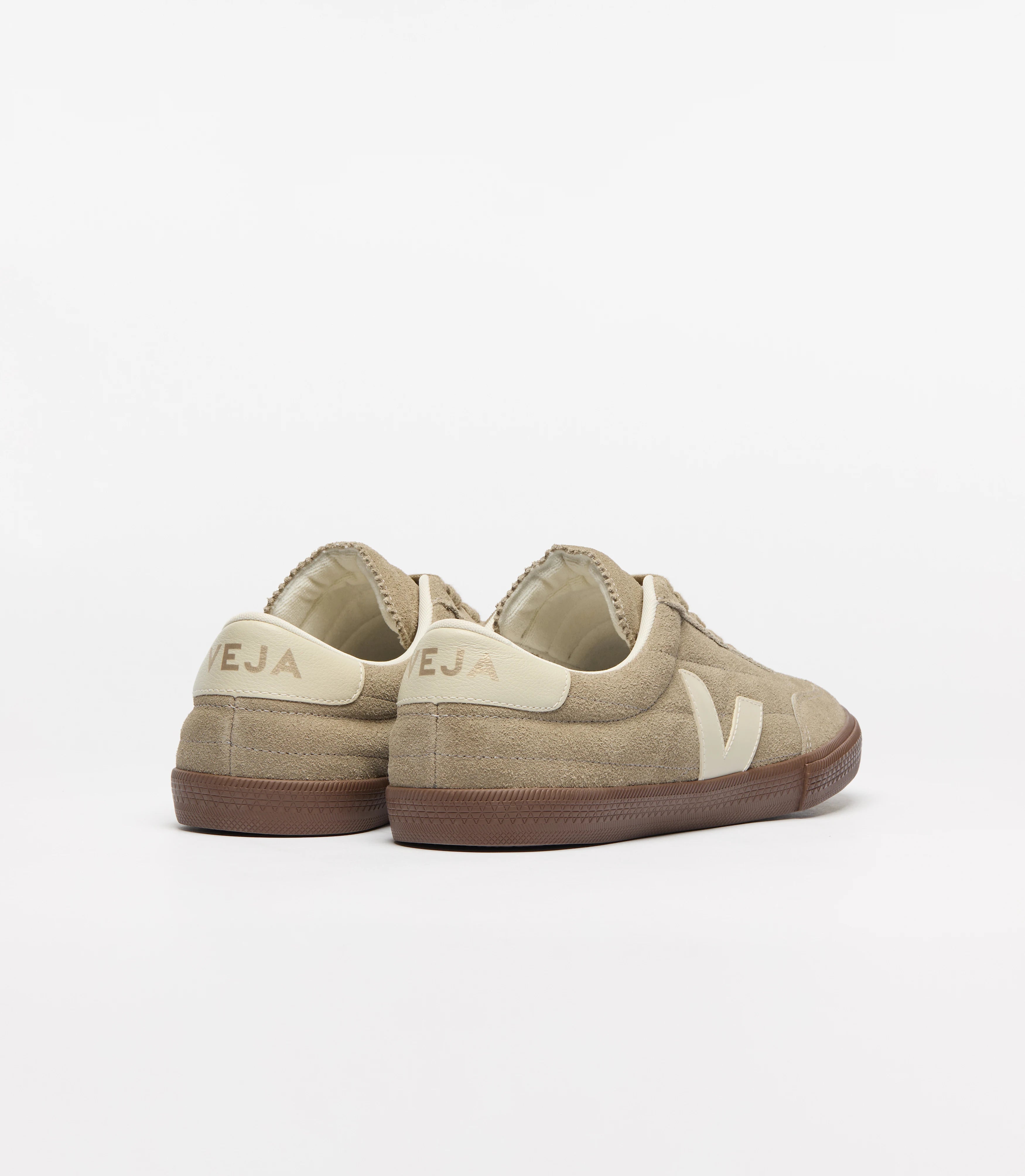 Panenka Sneaker Suede Taupe Pierre Bark