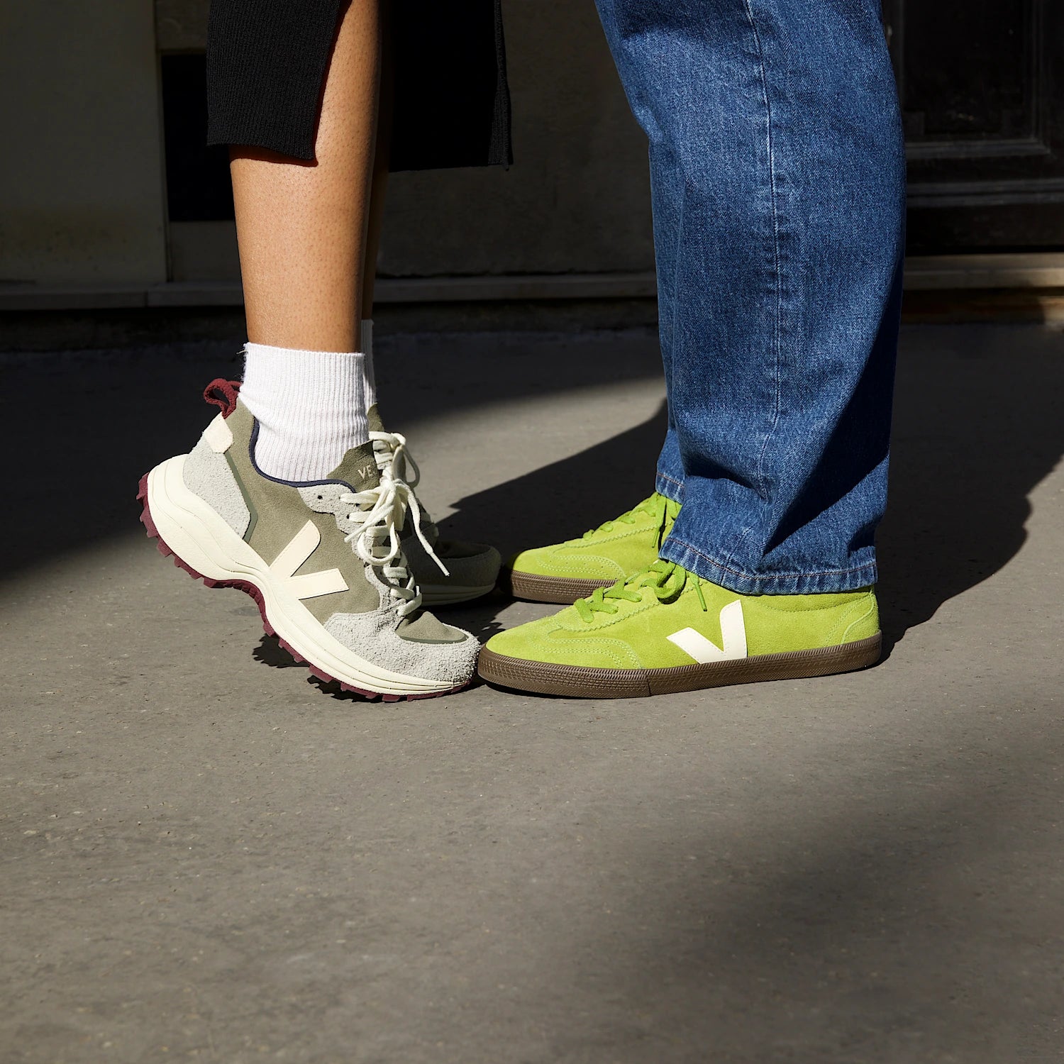 Venturi II Sneaker Suede Kaki Sable