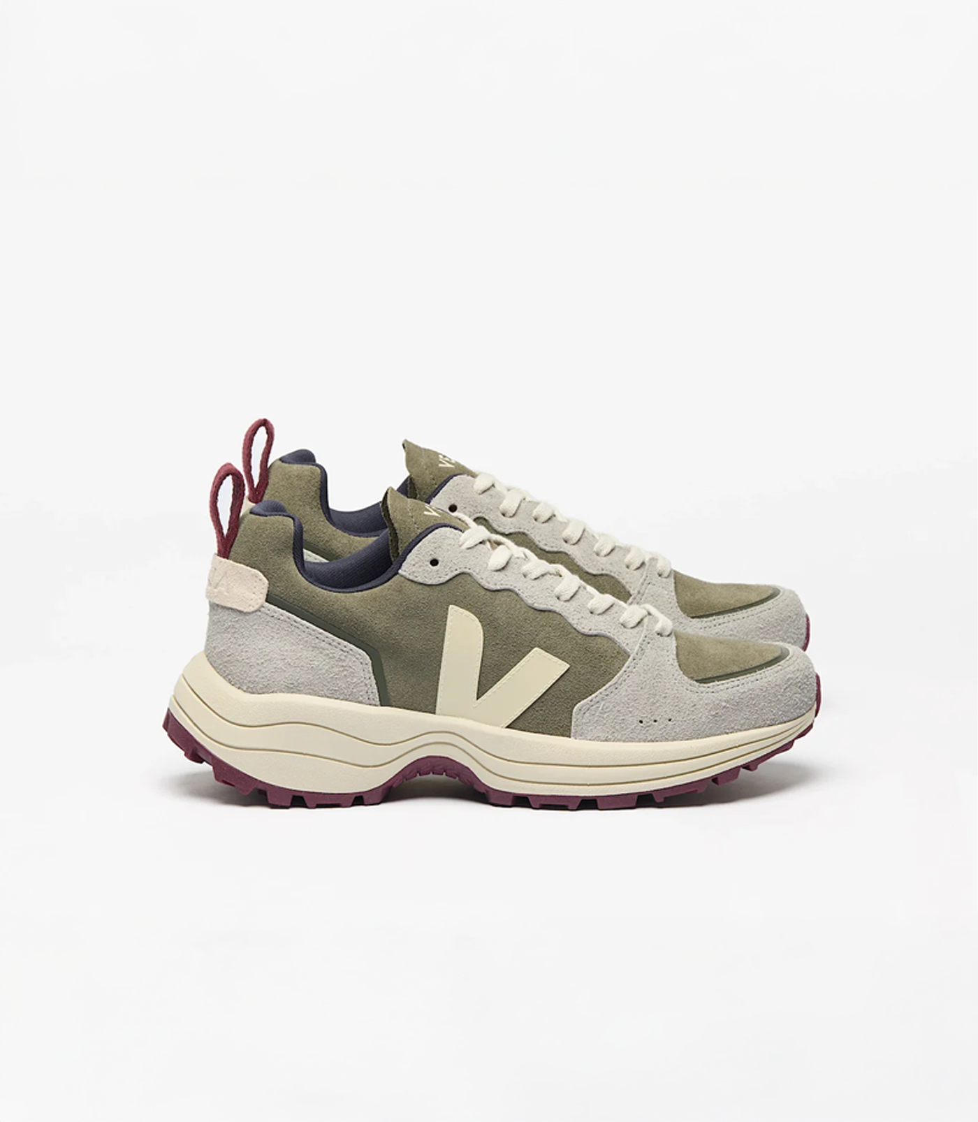 Venturi II Sneaker Suede Kaki Sable