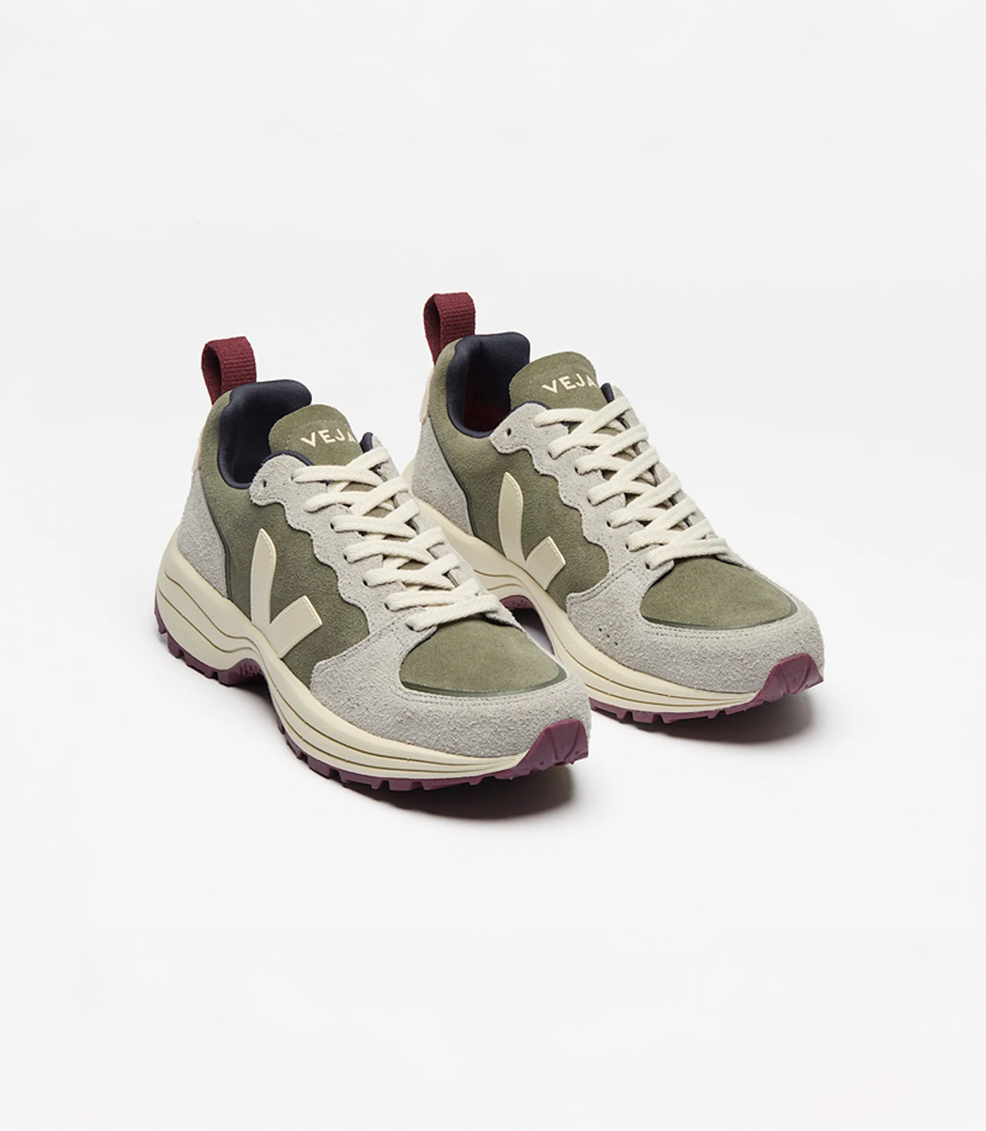 Venturi II Sneaker Suede Kaki Sable