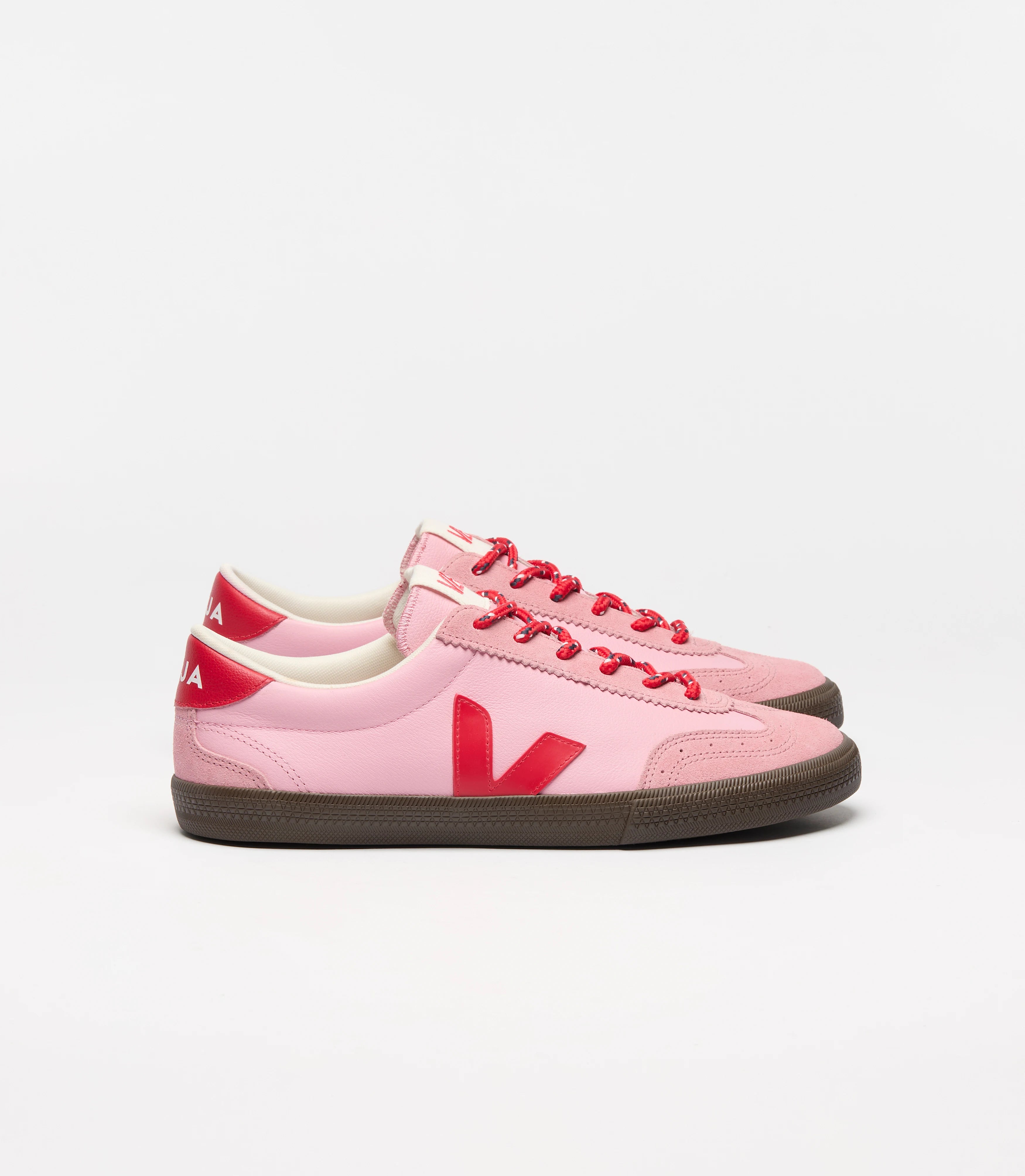 Volley Leather Sneaker Guimauve Pekin Eagle