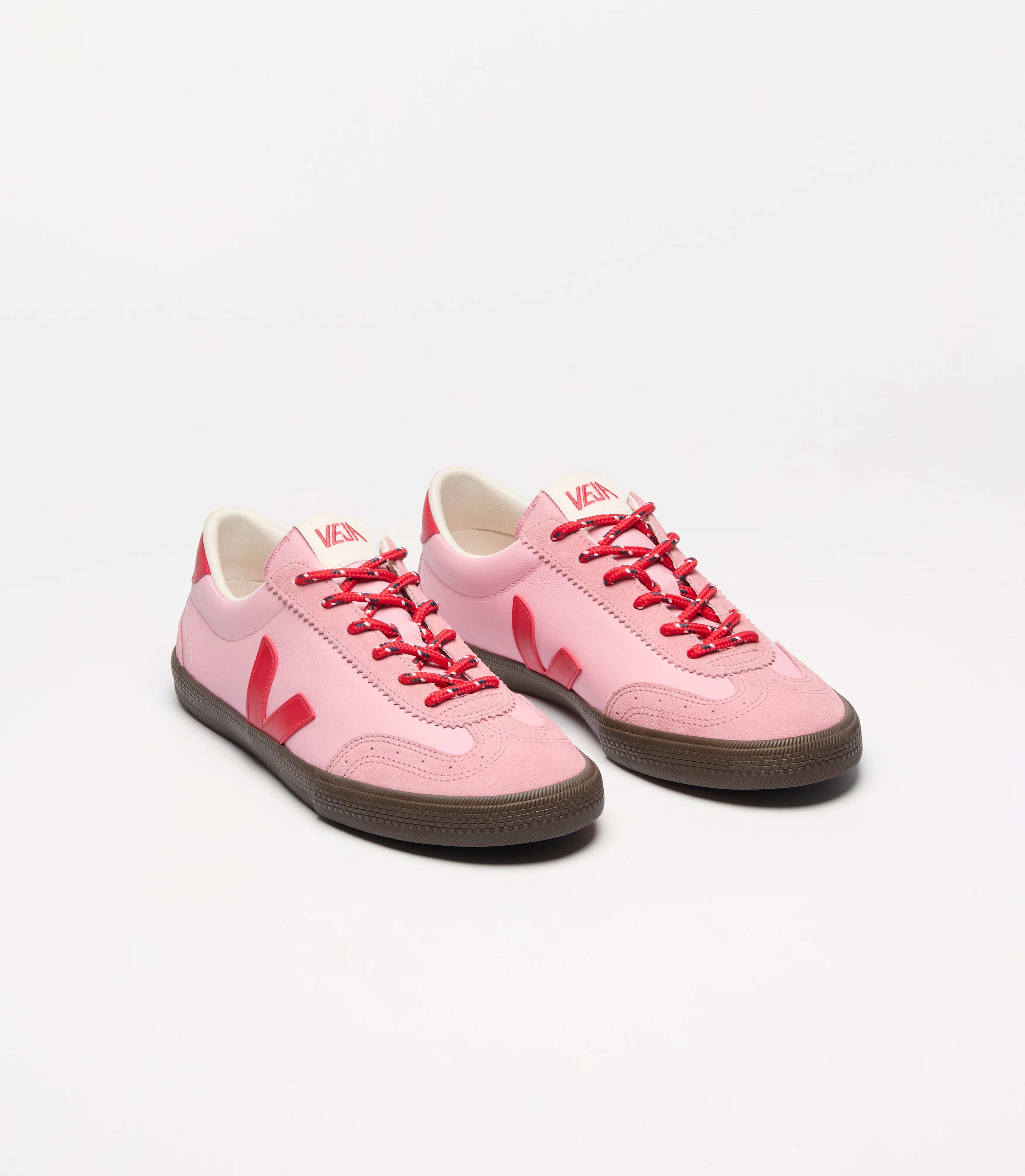 Volley Leather Sneaker Guimauve Pekin Eagle