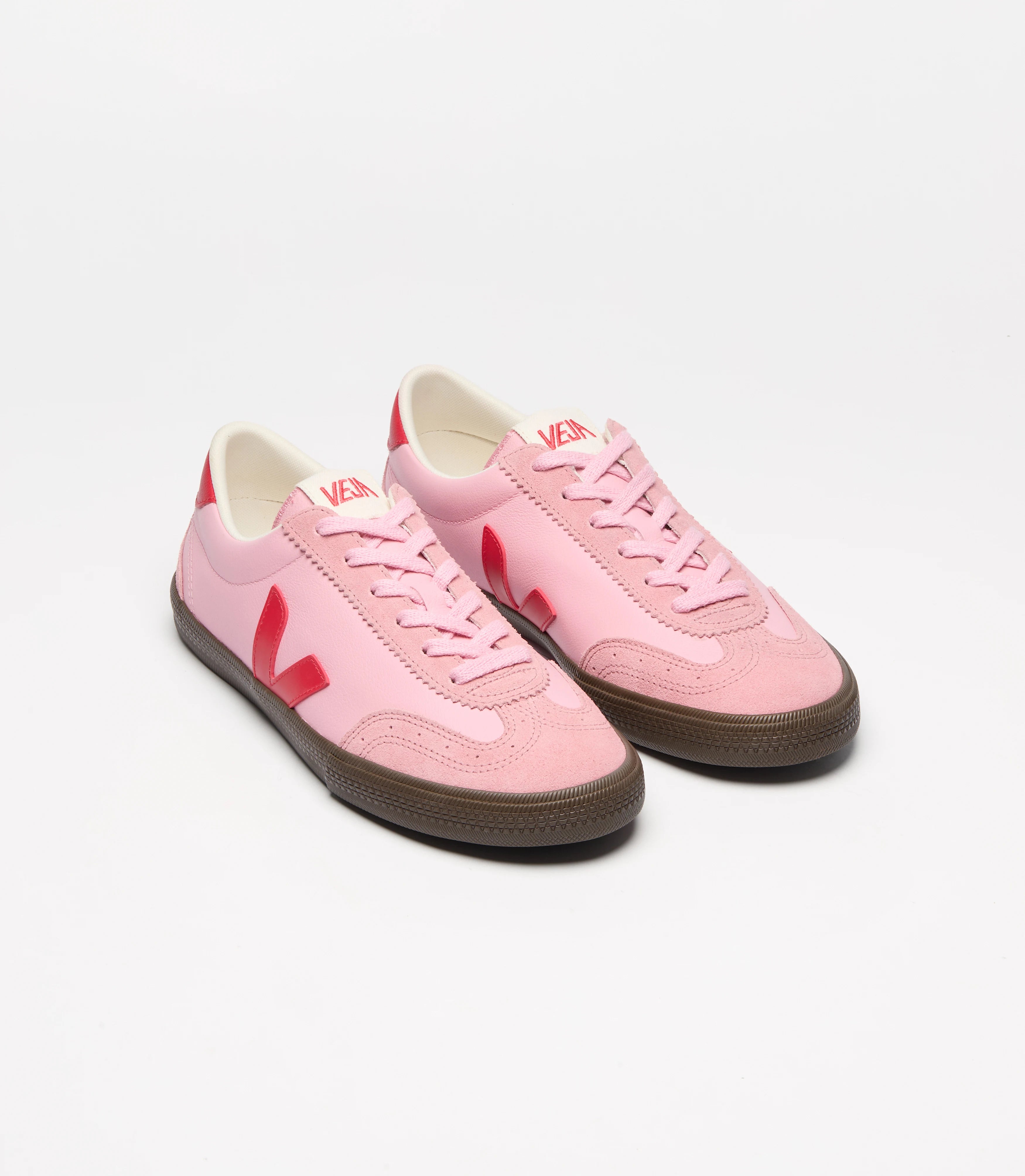 Volley Leather Sneaker Guimauve Pekin Eagle