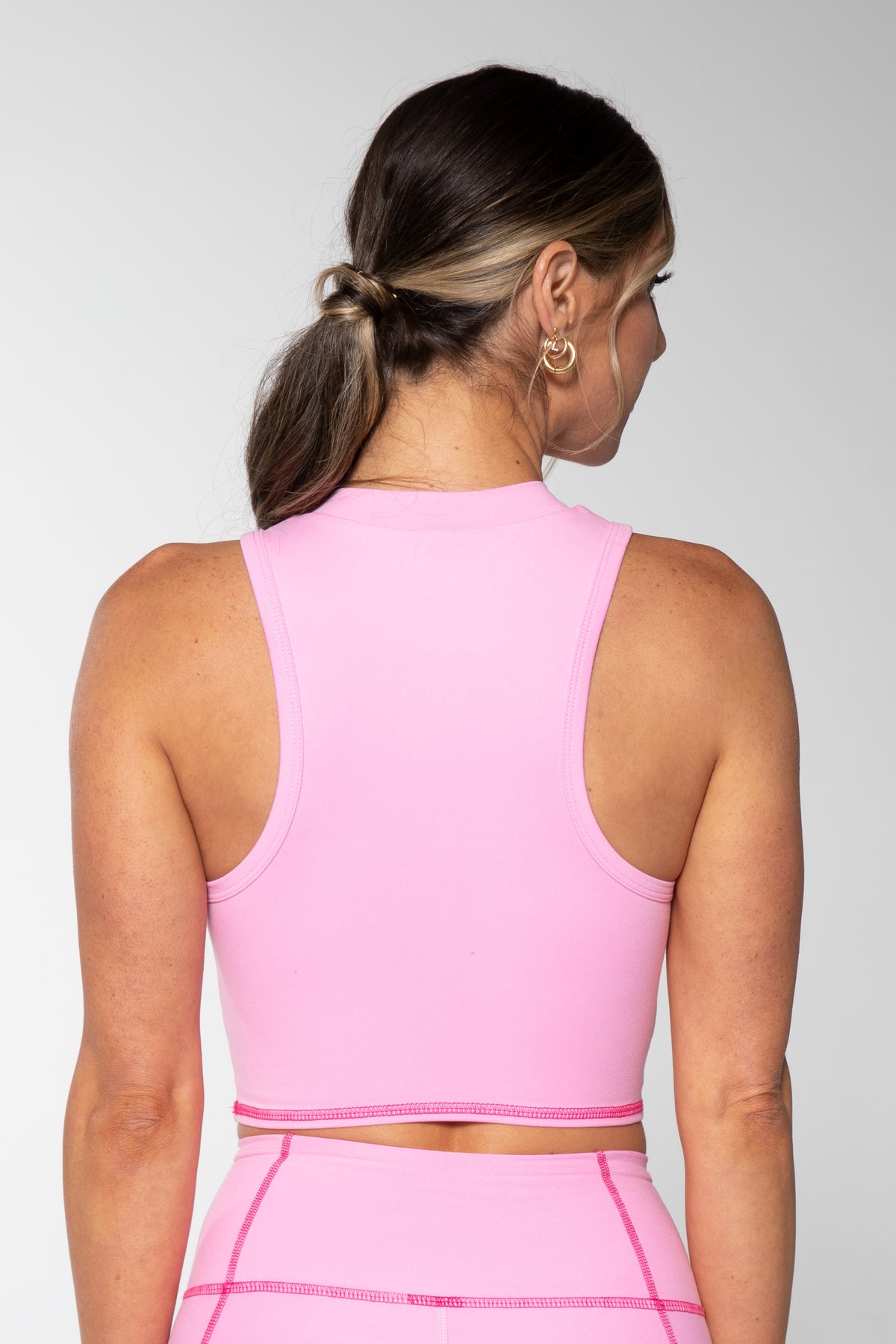 YOS X Lindsey Harrod Zip Front Tank