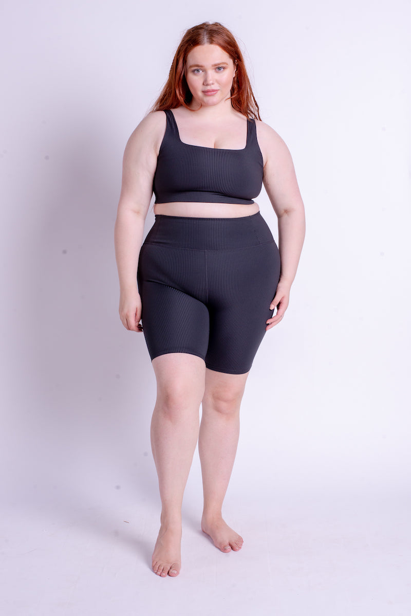 Rib High-Rise Bike Short