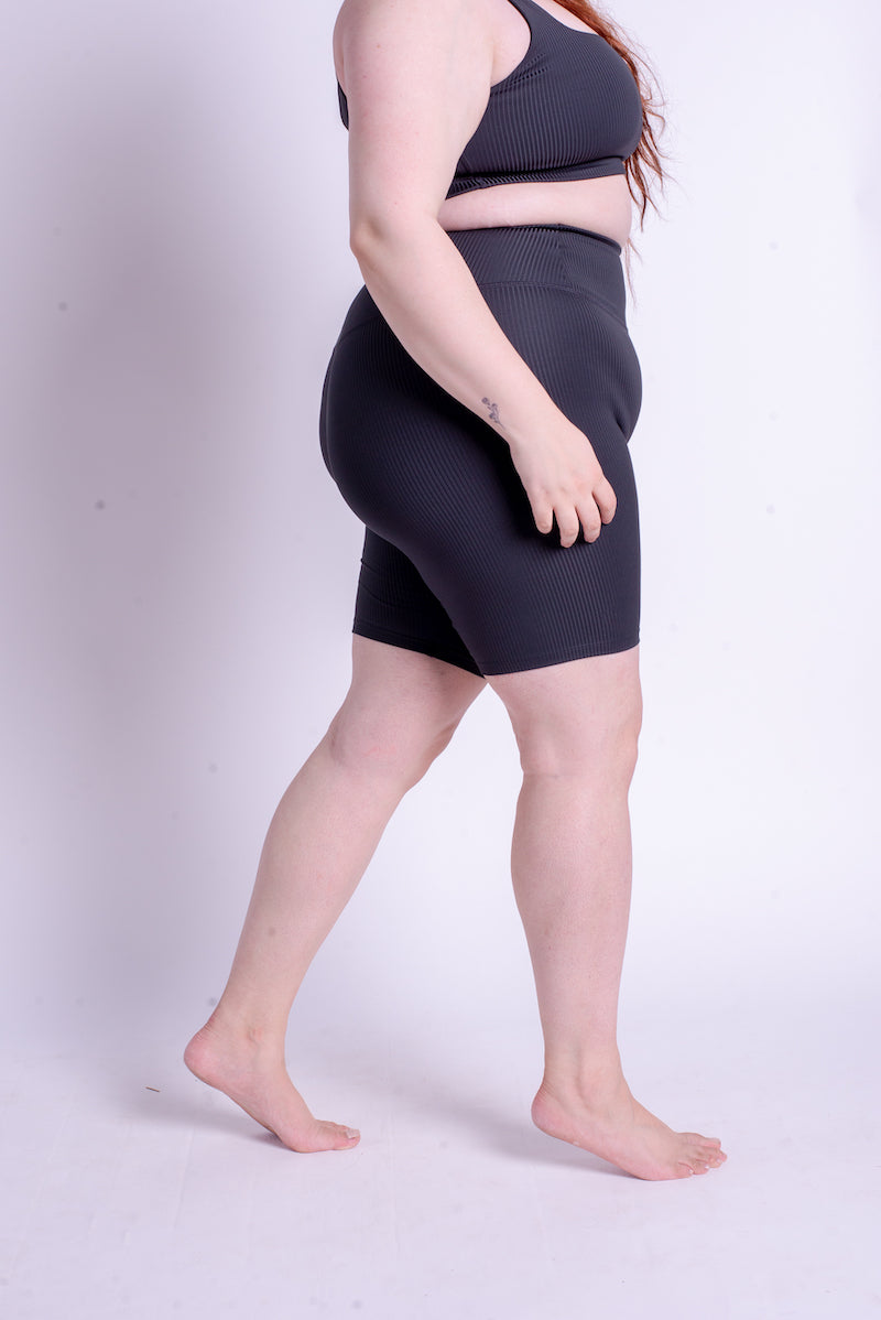 Rib High-Rise Bike Short