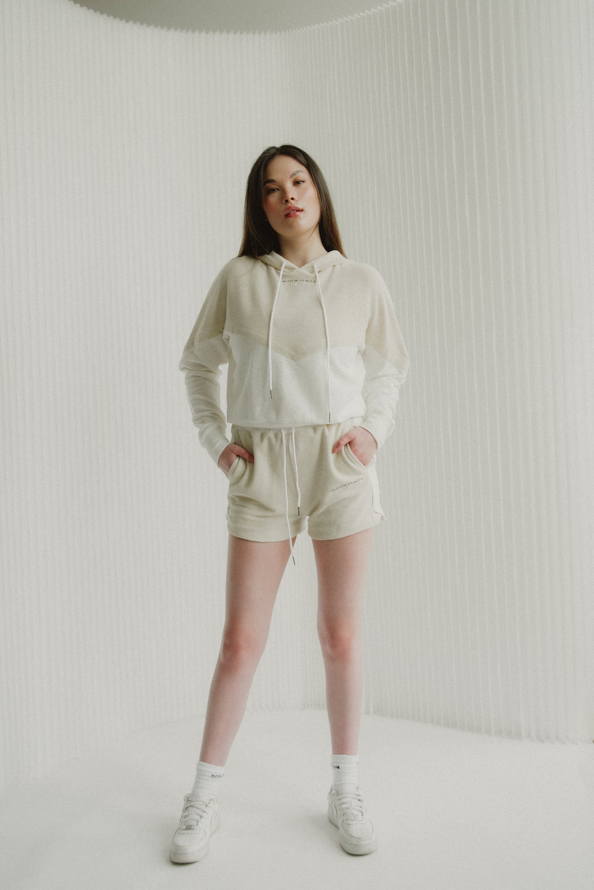 Breathe Mesh Color Block Hoodie