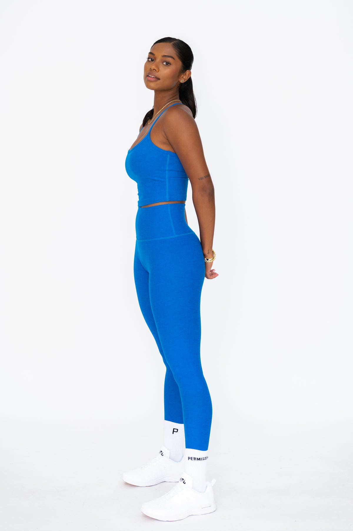 Spacedye Caught In The Midi High Waisted Legging
