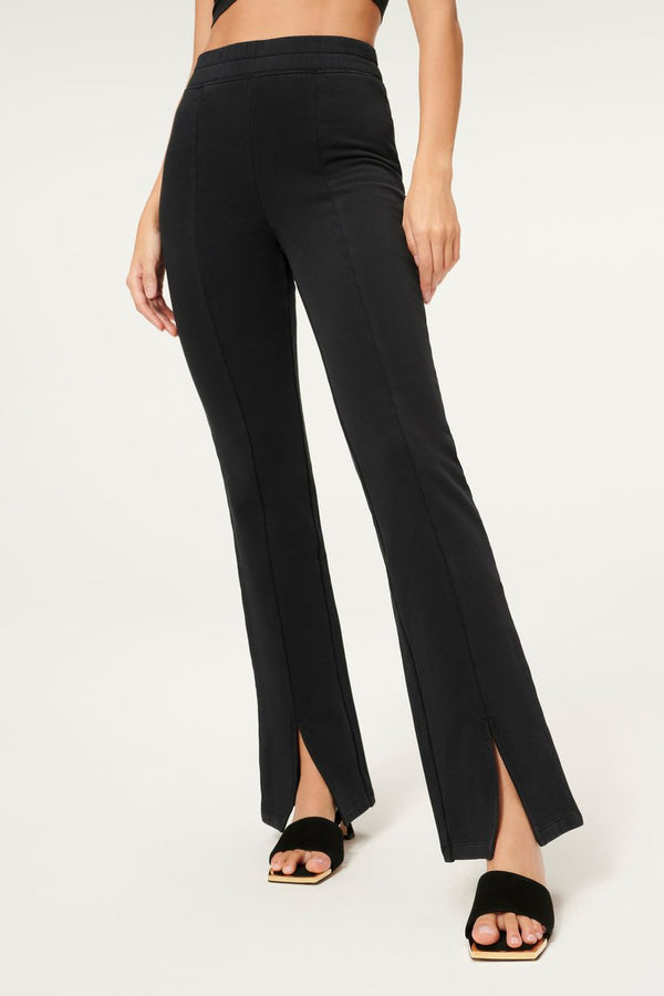 Split Flare Sweatpants