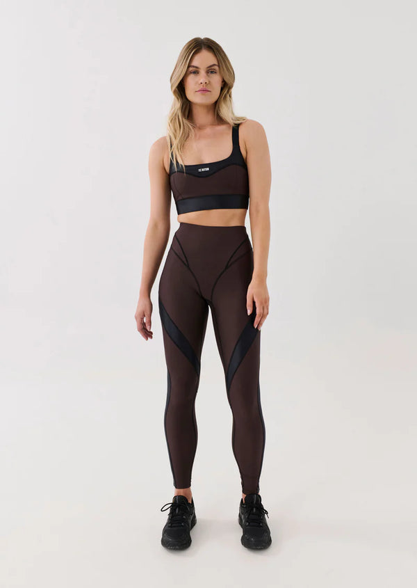 PE Nation Long Lift Performance two-in-one Legging / Shorts combo, Running,  XS