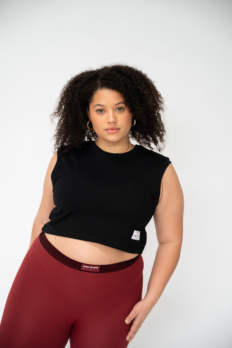 Cropped Muscle Tee