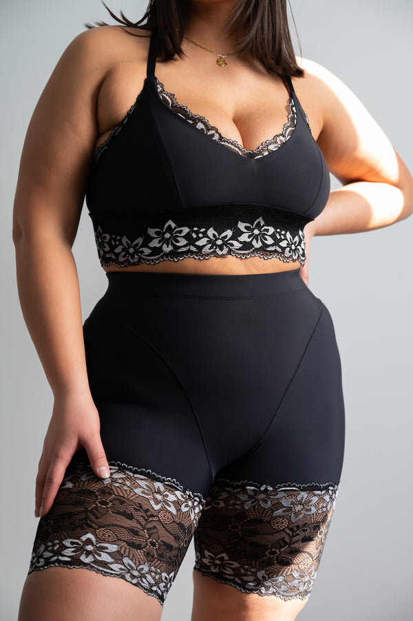 Lace Triangle Sport Bra