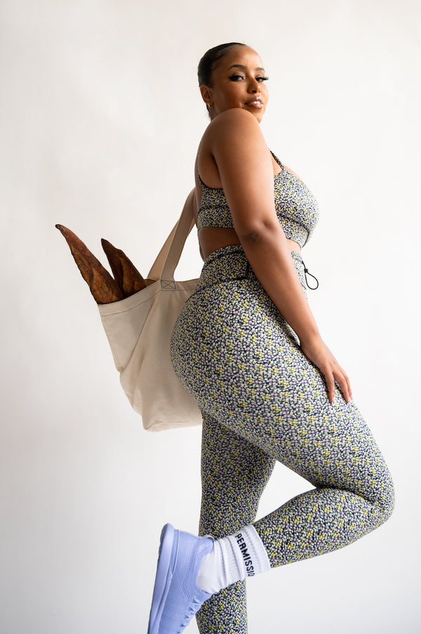 Hi-Rise Drawstring Legging