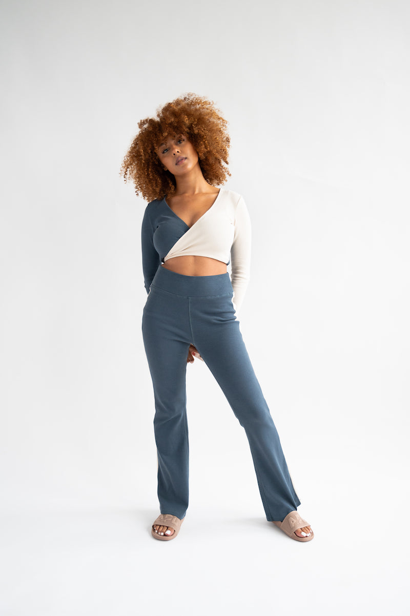 Luna Rib Florence Flare Pant