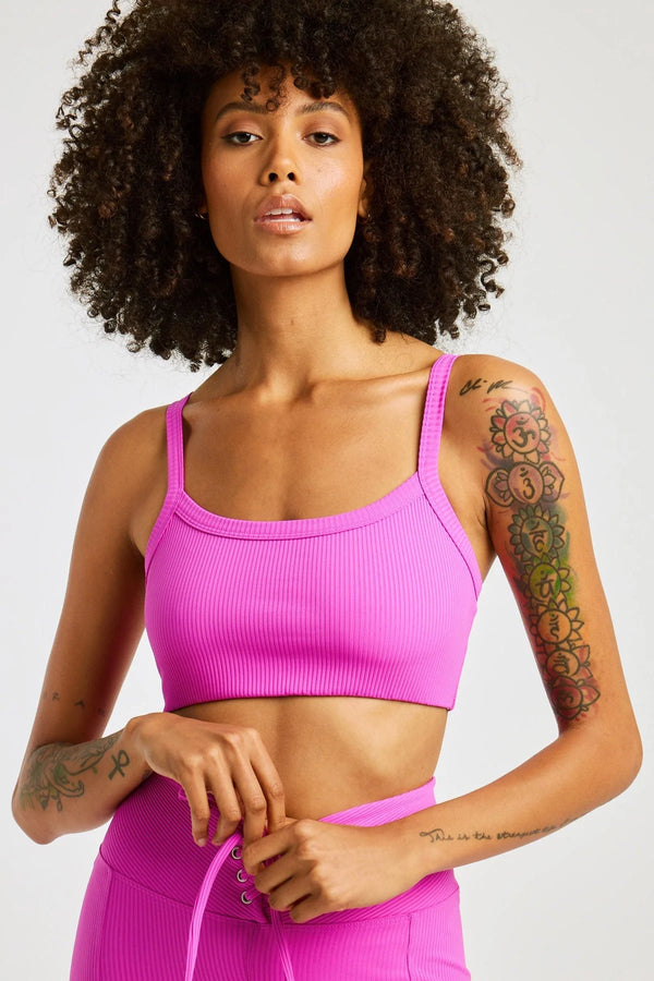 Live The Process Soros Ribbed Henley Bralette