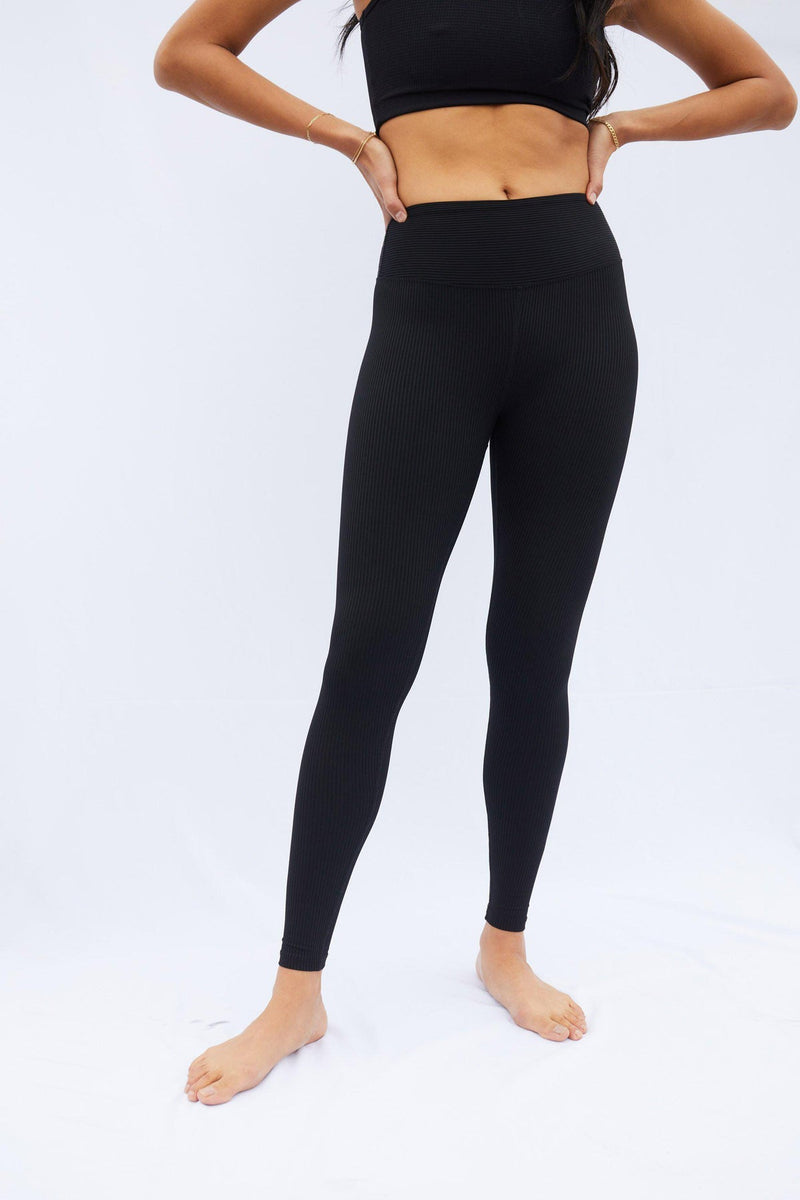 Ribbed High High Legging