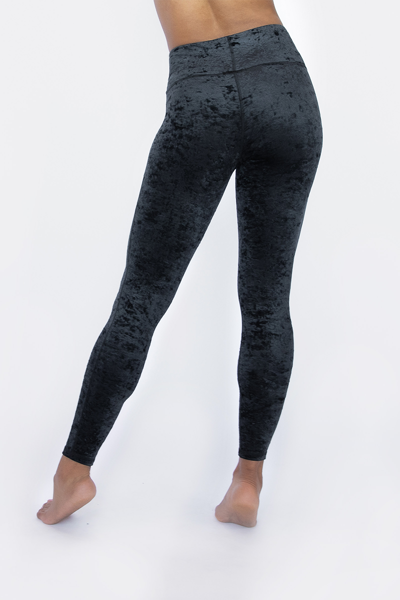 Mercury Velvet Legging - Black