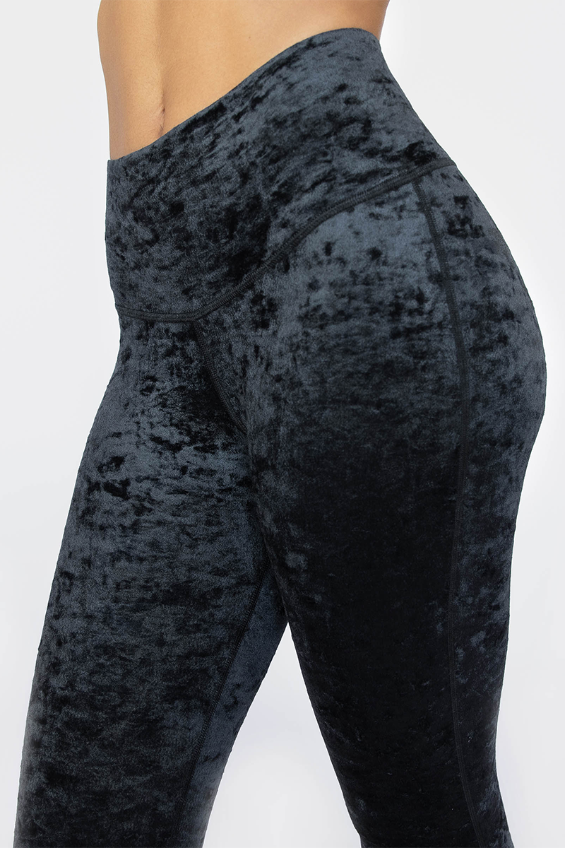 Mercury Velvet Legging - Black