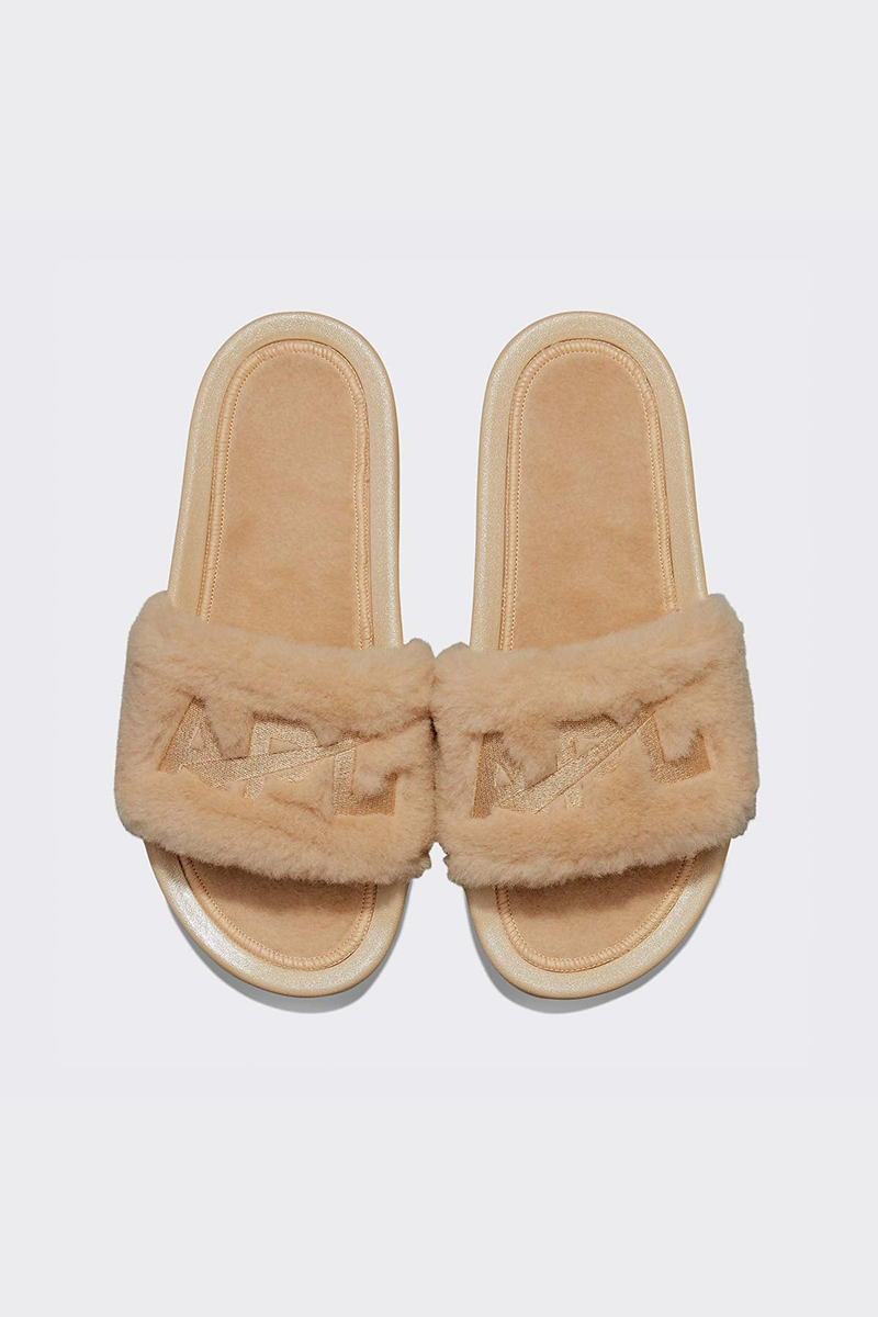 Shearling Slide