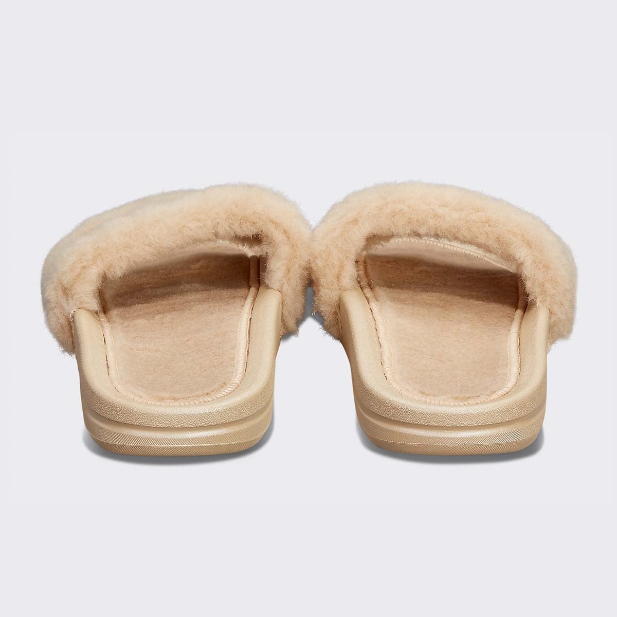 Shearling Slide